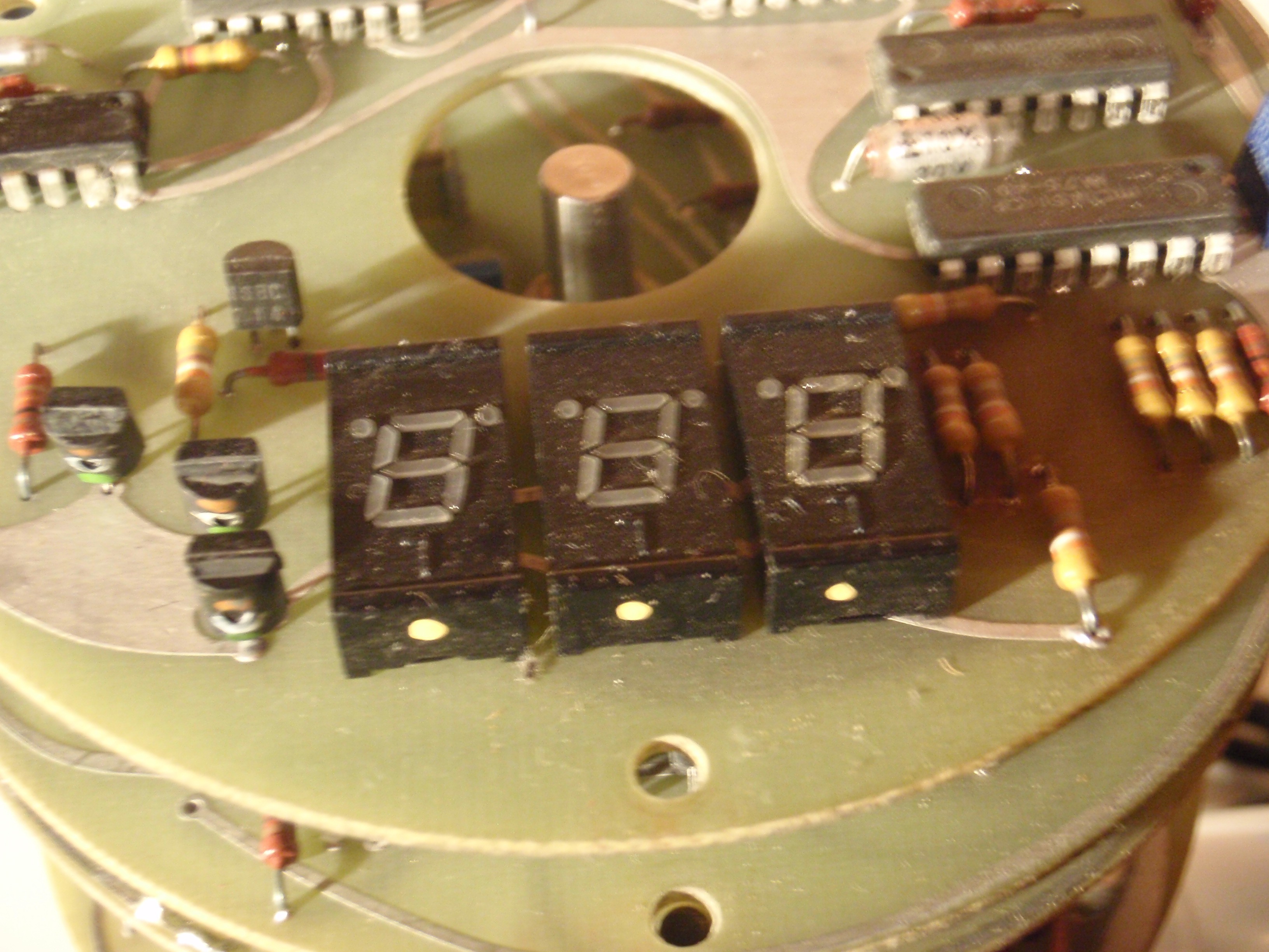 LED display module and front-panel assembly for GT2101